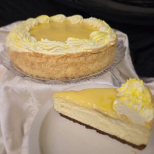 Lemon Ginger Cheesecake