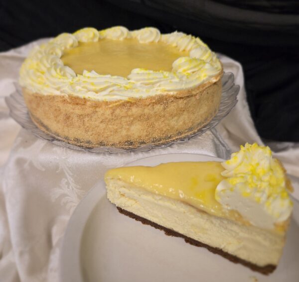 Lemon Ginger Cheesecake