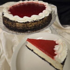 Oreo Raspberry Cheesecake